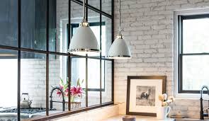 hang pendant lights over kitchen island