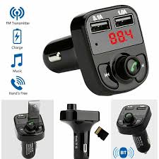 Celebrated by customers and tech reviewers alike, this bluetooth dm transmitter from nulaxy is compatible with most of the major smartphones on the market. Victsing Wireless In Car Bluetooth Fm Transmitter Mp3 Radio Adapter Usb Charger For Sale Online Ebay