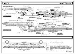 Nx Class Starship Schematics Star Trek Ii Star Trek Iii