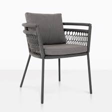 Shop quality dining chairs exclusively at pottery barn®. Usso Outdoor Dining Chair In Coal Grey Patio Furniture Teak Warehouse