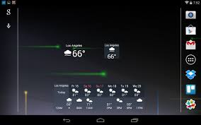 Weather إلى BLU Life View Tab ...