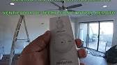 Ceiling fan remote control kit equipped with a 2.4g rf remote control, turns the fan and lights on/off from anywhere. How To Change The Frequency On A Ceiling Fan Remote Youtube