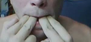 With the next method, you remove your fingers and don't use them at all (except to cross them for good luck). How To Do A Loud Fingerless Whistle Voice Wonderhowto