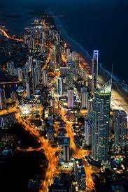 A Night In Paradise Night View Of The Stunning Surfers Paradise Gold Coast Australia Stage Austral Australia Vacation Gold Coast Australia Australia Travel