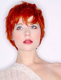 This is a great daily hairstyle for anyone with an oval face and thick hair.? 27 Cool Red Hair Color For Short Hairstyles 2020 Update