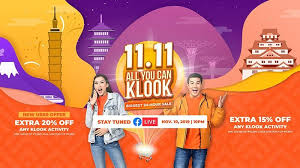Klook To Hold Biggest 24 Hour Sale On November 11 Philstar Com