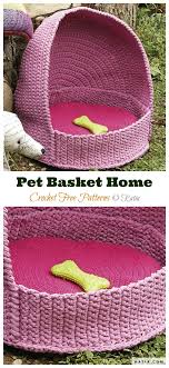 Crochet cat bed patterns free crochet cat bed patterns, igloos, pouffe's, donuts and cat caves! Crochet Cat House Nest Bed Patterns Instructions