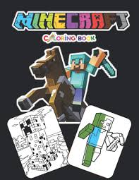 Browse minecraft sword coloring pages wallpapers, images and pictures. Minecraft Coloring Book 50 Coloring Pages For Kids And Adults Amazing Drawings Characters Weapons Other Unofficial H Balan Colorig 9798699180608 Amazon Com Books
