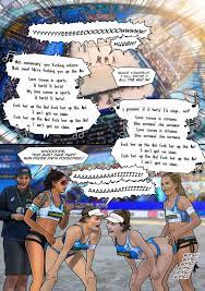 ana gallay anal anal sex anniina parkkinen beach volleyball  buggery comic dialogue english text femdom fernanda pereyra fivb beach  volleyball women's world championship 2019 loreleia sex toy sport sports