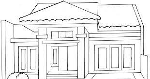 Melalui mewarnai, kreativitas dan imajinasi anak akan semakin berkembang. Gambar Rumah Tingkat Untuk Mewarnai Gambar Mewarnai Rumah