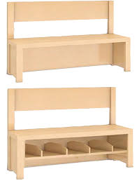 Mit sitzauflage mit sitzauflage und drei körbchen unsere sitzbank wird ein hingucker in jedem kinderzimmer sein! Kindergarten Sitzbank Garderobenbank Fur Kinder Holzsitzbank Kindergartenstuhle Garderobenmobel Fur Kindergarten Sitzbanke Fur Kinder