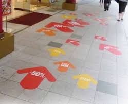 Floor Sticker Sticker Promo Ideas Floor Stickers Floor Signage Floor Graphics