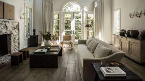 Home legend hand scraped tobacco canyon acacia 1/2 in. Step Inside An L A Home That S All About Cool Neutrals And Natural Light Architectural Digest