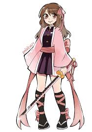 Twitter Chibi Girl Drawings Anime Demon Hunter Girl