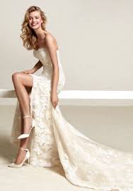 Maybe you would like to learn more about one of these? Pronovias Driate Lace Wedding Dress With Slit Designer Bridal Room