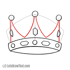 How To Draw A Crown - An Easy Crown Drawing Step-By-Step