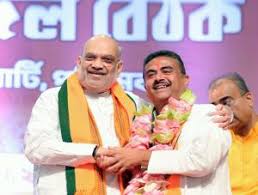 सुवेंदू अधिकारी प. बंगालचे नवे मुख्यमंत्रीकेंद्रीय गृहमंत्री अमित शहा यांच्या बैठकीत शिक्कामोर्तब