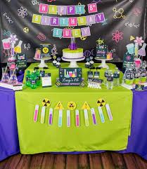 Girls Science Party Decorations Girls Science Birthday Decorations Stem Party Decorations Science Lab Decorations Science Experiment Science Party Decorations Scientist Birthday Party Science Birthday Party Ideas