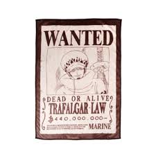 Law and baby 5 vs. One Piece Wanted Blanket Harumio