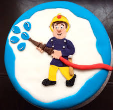 Fireman Sam Cake Motivtorten Feuerwehr Kindergeburtstagskuchen