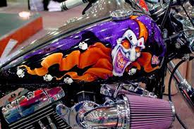 Custom Motorcycle Red Custom Motorcycle Paint Jobs