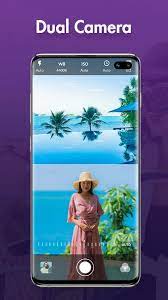 It will take picture using the back . Dual Camera For Android Apk Download