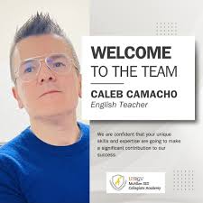 Welcome to Collegiate Mr. Camacho!