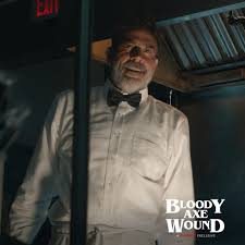 Take a peek at the smiles behind the slasher. Bloody Axe Wound is now  playing in select theaters, and coming to Shudder in March 2025.