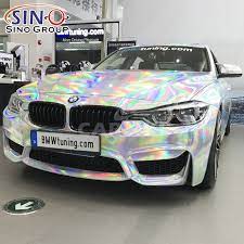 Wholesale Laser Chrome Holographic Rainbow Auto Body Car Wrapping Vinyl Sticker Buy Car Wrapping Vinyl Sticker Laser Car Vinyl Car Vinyl Sticker Product On Al Holographic Car Fancy Cars Dream Cars