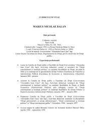 Politici publice şi management instituţional (if). Marius Nicolae Balan