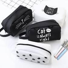 2017 Kawaii Pencil Case High Capacity School Supplies Bts Stationery Gift Estuches School Cute Pencil Box Cat Pencil Case School Pencil Case Zipper Pencil Case