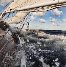 Such A Dynamic Photograph I Can Imagine I Am Right There Feeling The Boat Do A Rock And Roll Number Lovely Light Too Love It Sailing Boat Sailing Ships