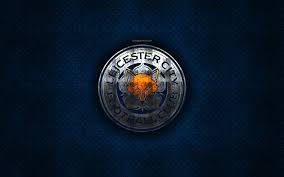 Leicester city football club pin badge. Download Wallpapers Leicester City Fc Lcfc English Football Club Blue Metal Texture Metal Logo Emblem Leicester England Premier League Creative Art Football For Desktop Free Pictures For Desktop Free