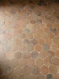 Rectangles are arranged in a stacked pattern on an. French Haxagonal Floors Mediterranean Floor Kitchen Flooring Tile Floor