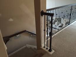 There is a floor joist running parallel to that existing banister so i'll have some. Replacing Half Wall With Wrought Iron Balusters Angela East