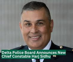 FOR IMMEDIATE RELEASE Delta Police Board Appoints New Chief Constable  November 21st, 2024 Delta, BC