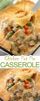 Chicken Pot Pie Casserole That Very Delicious Please Find Detail And Step To Make This Delicious Recipe Pot Pie Recipe Easy Pot Pies Recipes Easy Pie Recipes