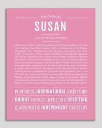 Susan Classic Name Print Classic Names Names With Meaning Names