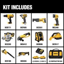 Dewalt Dewalt 20v Max 20v Cordless Power Tools Tools The Home Depot Dewalt Power Tools Combo Kit Dewalt