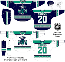 2021 22 Seattle Nhl Concepts Nhl Jerseys Nhl Nhl Logos