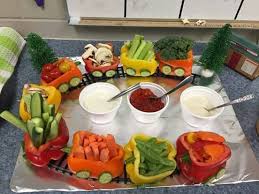 Cute Baby Shower Food Idea Vegetable Platter Food Veggie Tray