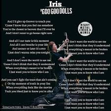Iris goo goo dolls lyrics. Iris Goo Goo Dolls If Heavy Metal Lyrics N Meme Hub Facebook