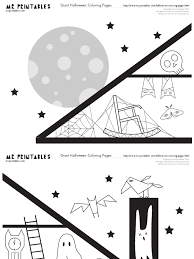 Printable coloring and activity pages are one way to keep the kids happy (or at least occupie. Mrprintables Giant Haunted House Coloring 3010 Pdf All Rights Reserved Halloween