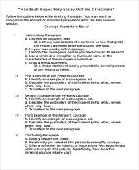 Sixth grade literary writing sample 1. Free 8 Sample Expository Essay Templates In Ms Word Pdf