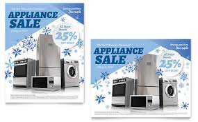 Ships free orders over $39. Kitchen Appliance Sale Poster Template Design