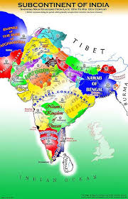 Map of India,