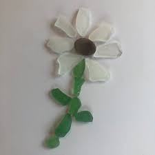 Using a tree branch and some hot glue, all of your gorgeous seashells steal the show as they transform into dainty buds and blossoming flowers on this beachy branch craft idea. How To Make A Sea Glass Picture In Five Easy Steps The Heather Chronicles