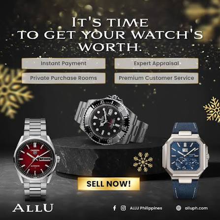 Pawn your luxury watch with us and receive instant money today!⌚ We accept  various brands like Rolex, Omega, IWC, Patek Philippe, Charriol, Cartier,  Tudor and more! It's time to pawn at https://pawnhero.ph/