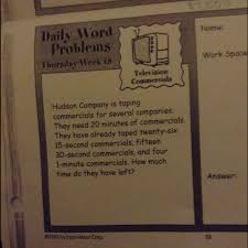 Virginia western community college 58.130 views1 year ago. Hudson Company Is Taping Commercials For Several Companies They Need 20 Minutes Of Commercials They Brainly Com