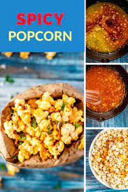 Spicy Popcorn Recipe Spicy Popcorn Recipes Spicy Popcorn Popcorn Recipes Healthy
